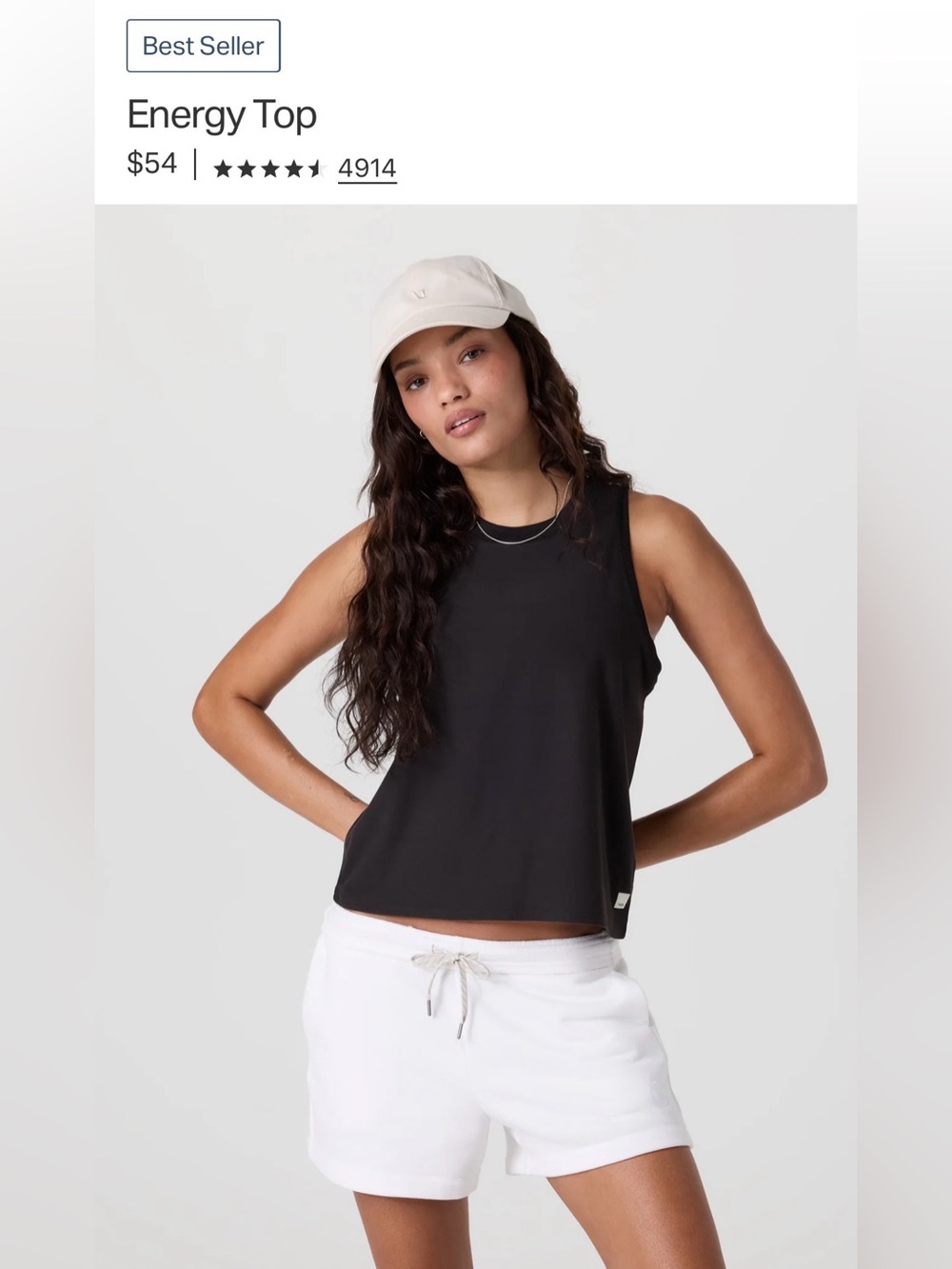 Vuori Energy Top, NWT ($54)!